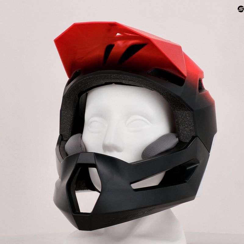 Kask rowerowy dziecięcy Dainese Scarabeo Linea 01 Jr red/white/black 7