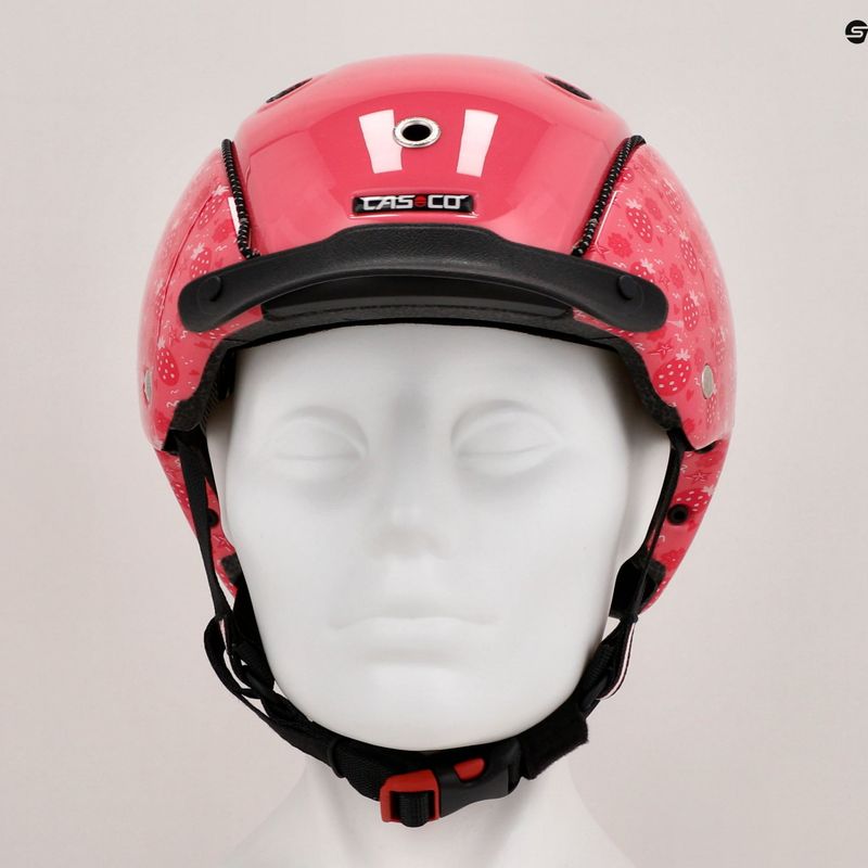Kask rowerowy dziecięcy CASCO Mini 2 strawberry blush 9