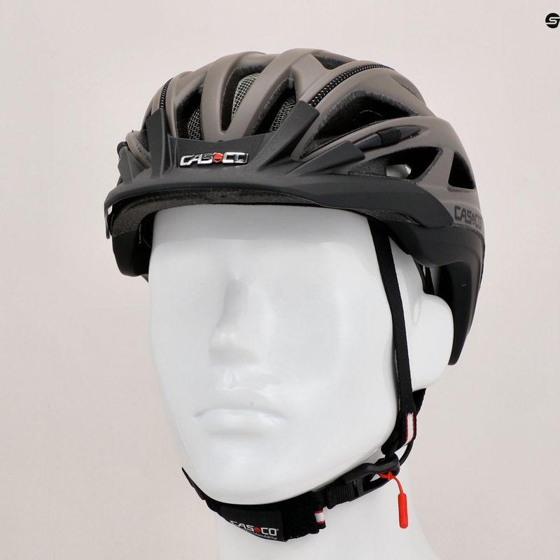 Kask rowerowy CASCO Activ 2 warmgrey/mlack matt 9