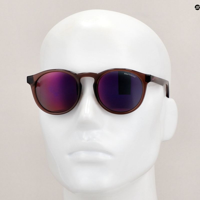 Okulary przeciwsłoneczne Nike Swerve plum eclipse/polar pink flash 8