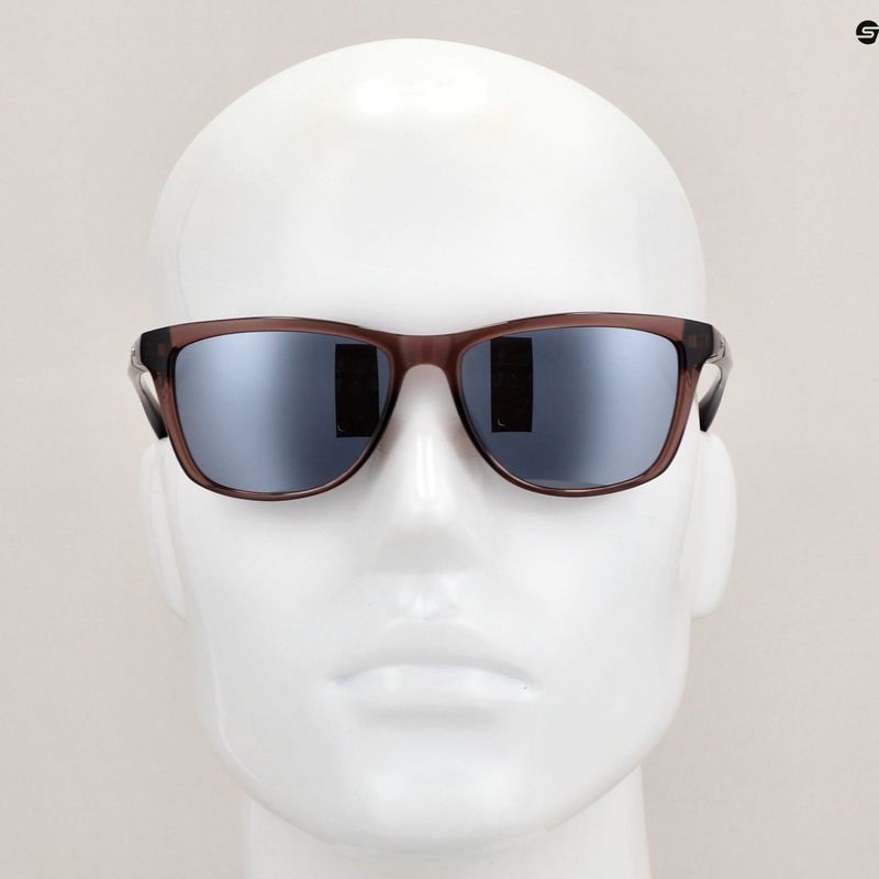 Okulary przeciwsłoneczne damskie Nike City Icon smokey mauve/grey w/silver flash 7