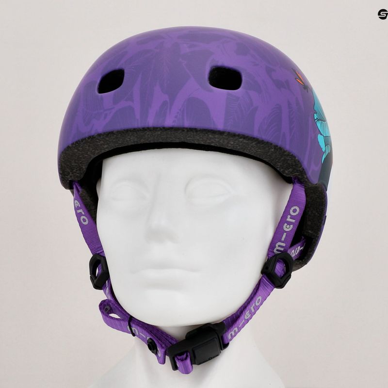 Kask dziecięcy Micro Toucan purple 17