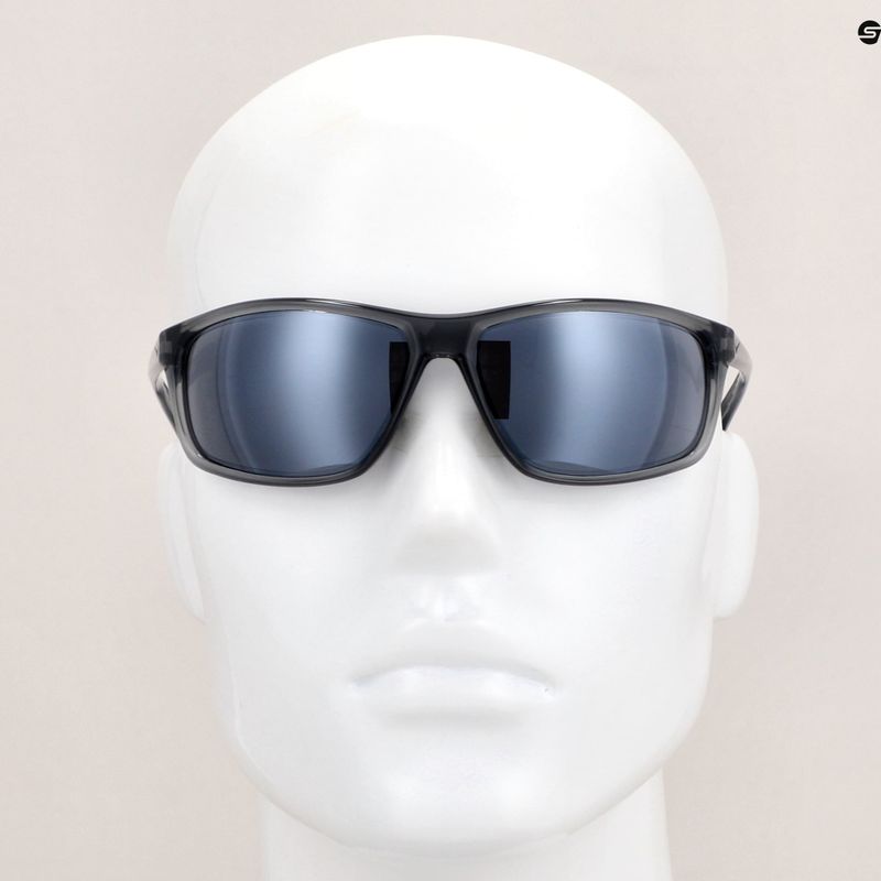 Okulary przeciwsłoneczne męskie Nike Adrenaline shiny crystal cool grey/grey w/silver mirror 8