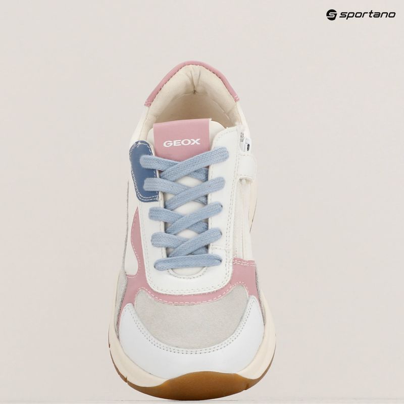 Buty juniorskie Geox Mawazy white/avio 16