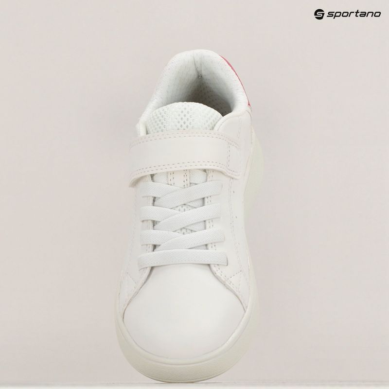 Buty juniorskie Geox Eclyper white/fuchsia 9