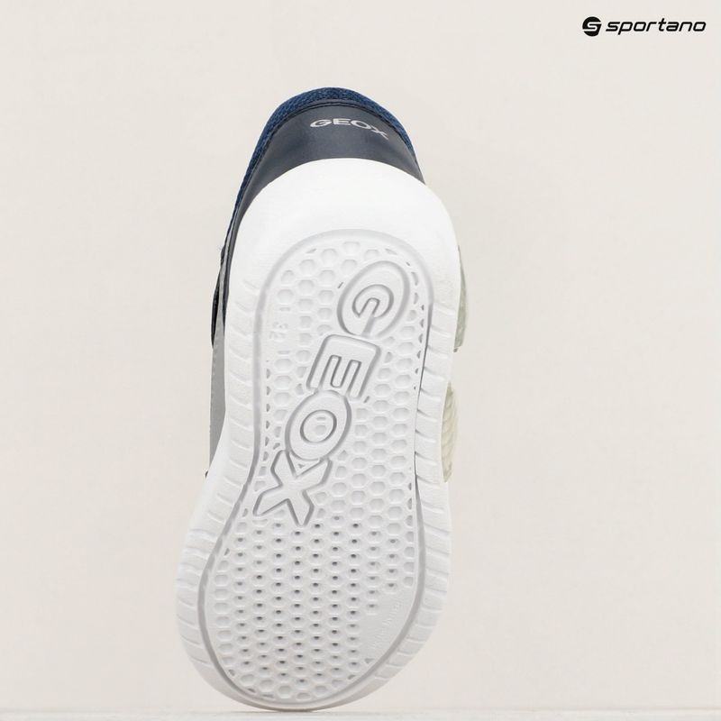 Buty juniorskie Geox Illuminus ocean blue/silver 18