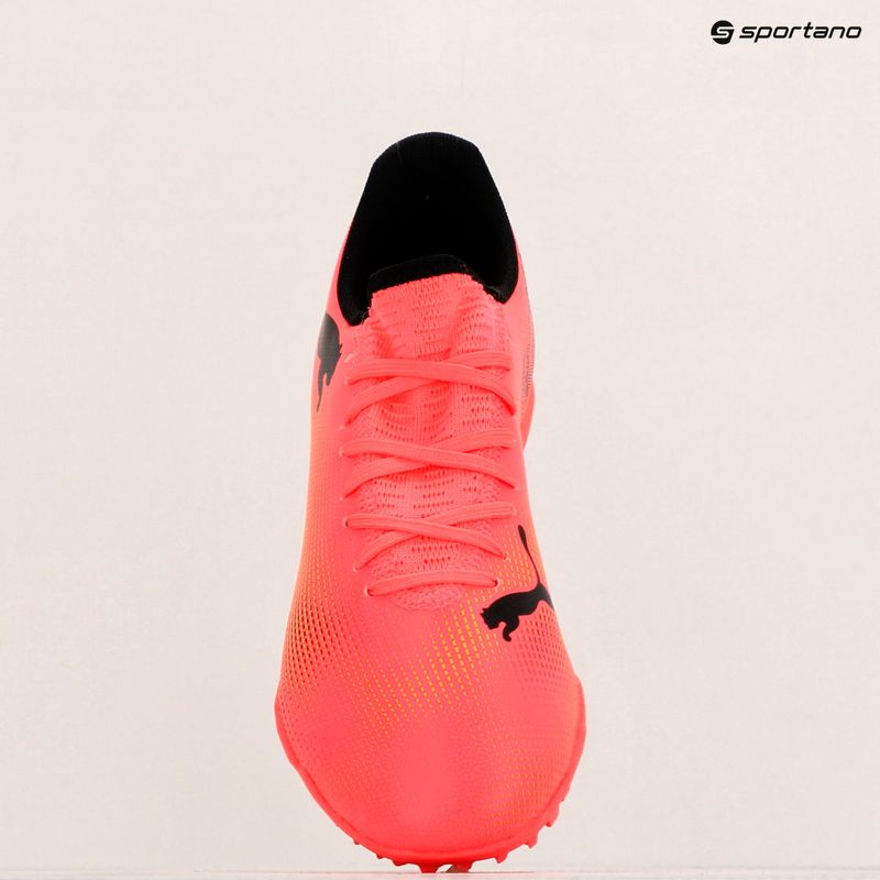 Buty piłkarskie PUMA Future 7 Play TT sunset glow/puma black/sun stream 9