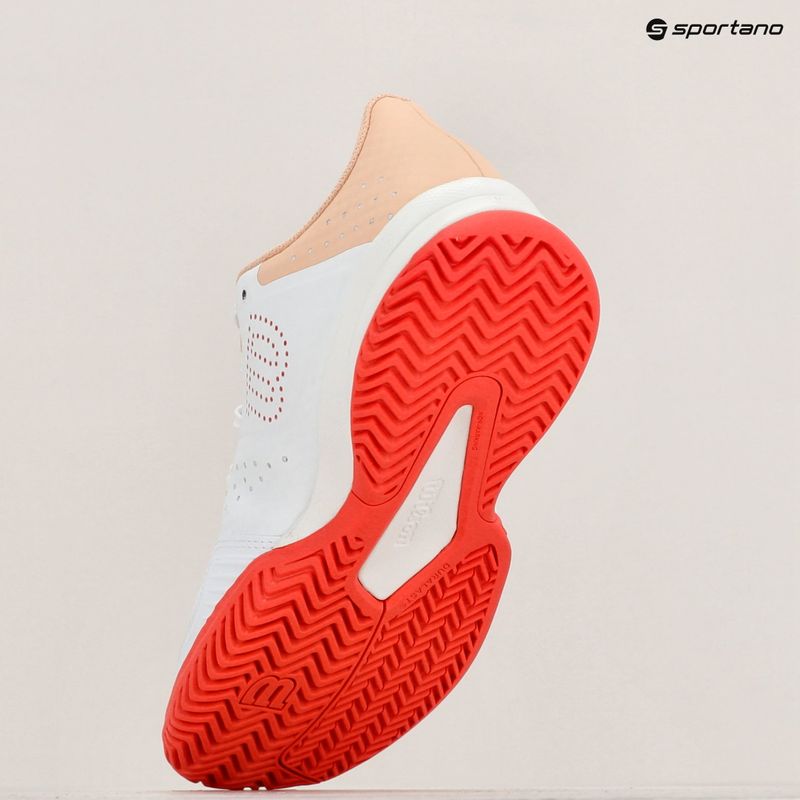 Buty do tenisa damskie Wilson Kaos Stroke 2.0 W white/peach parfait/infrared 13