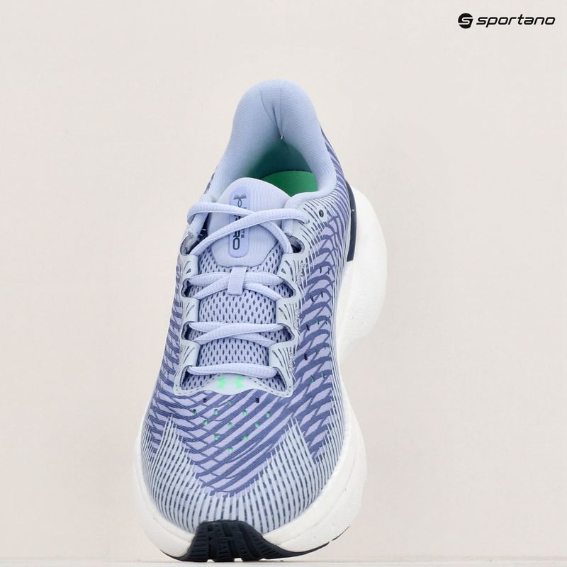 Buty do biegania damskie Under Armour Infinite Pro celeste/starlight/matrix green 9