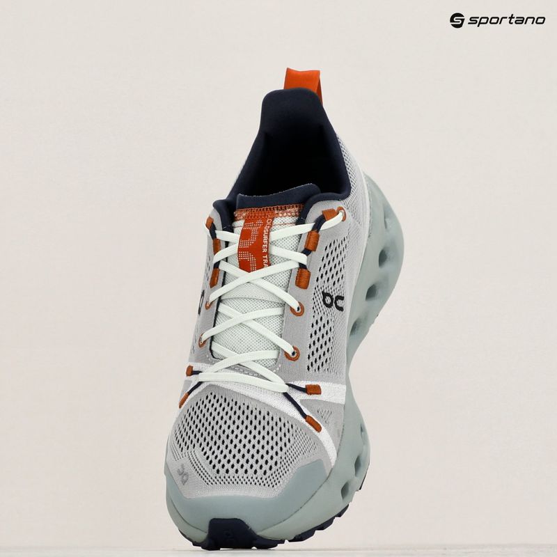 Buty do biegania męskie On Running Cloudsurfer Trail aloe/mineral 15