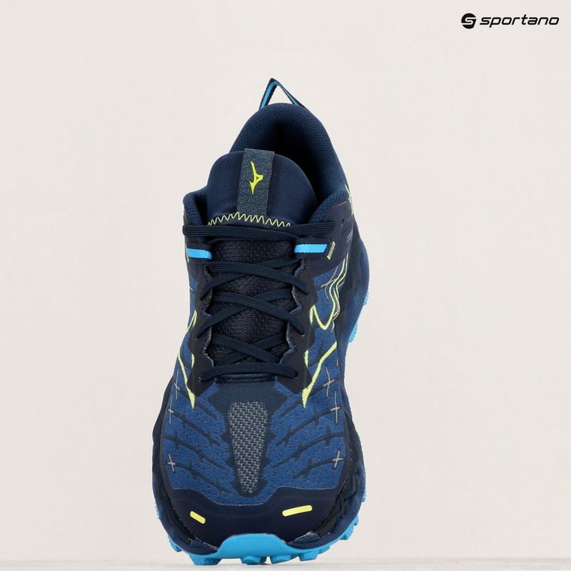 Buty do biegania męskie Mizuno Wave Mujin 10 dress blues/sharp green/swim cap 14