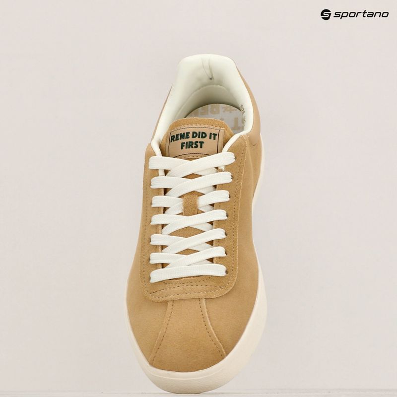 Buty męskie Lacoste Baseshot Tonal Leather light brown/off white 15