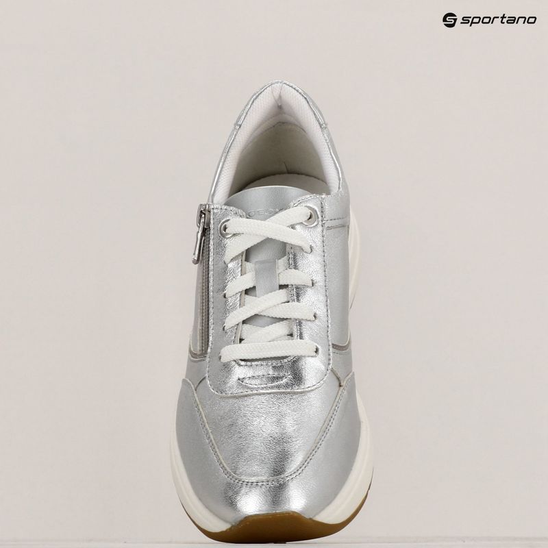 Buty damskie Geox Cristael silver 10