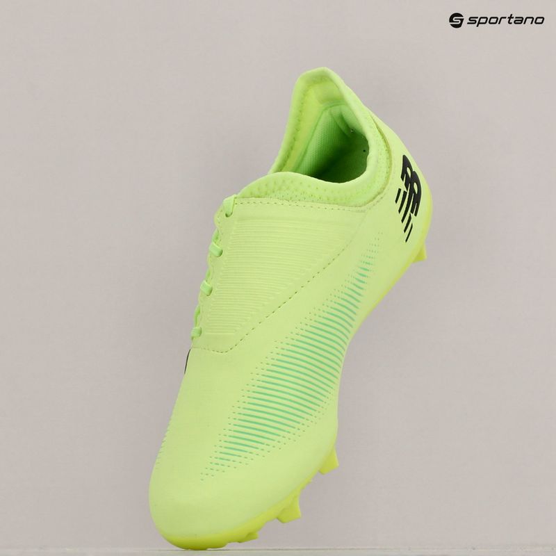 Buty piłkarskie dziecięce New Balance Furon Dispatch V7+ FG bleached lime glo 13