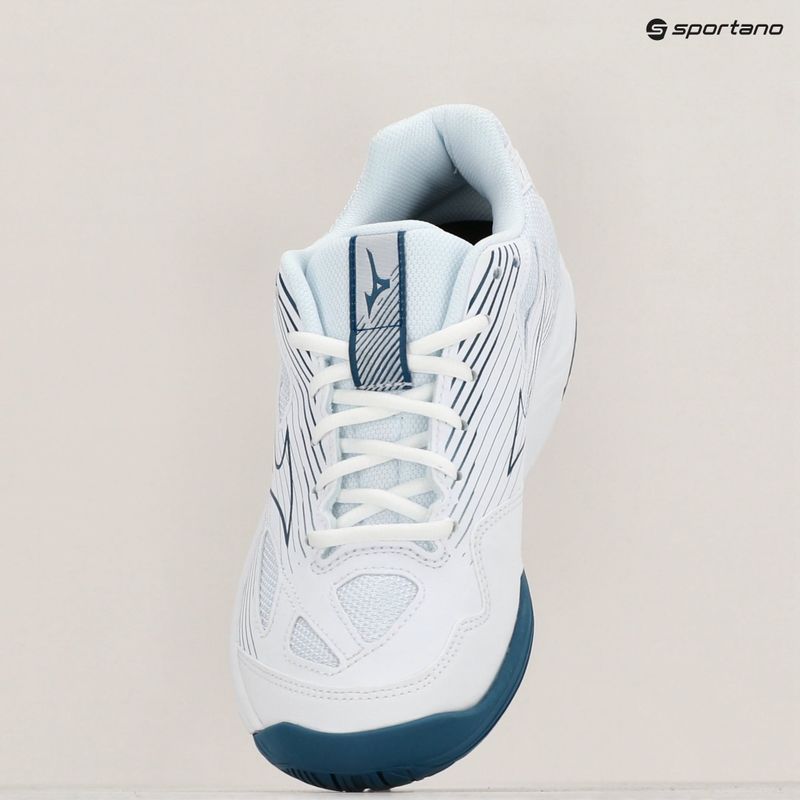 Buty do siatkówki Mizuno Cyclone Speed 4 white/sailor blue/silver 15