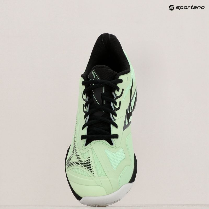 Buty do tenisa męskie Mizuno Wave Exceed Light 2 AC patina green/black/white 9