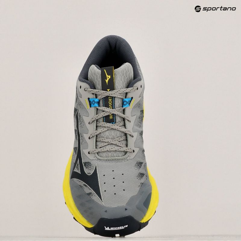 Buty do biegania męskie Mizuno Wave Daichi 7 cgray/oblue/bol2(neon) 9