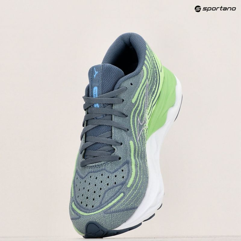 Buty do biegania męskie Mizuno Wave Skyrise 4 camo green/china blue/909c 9