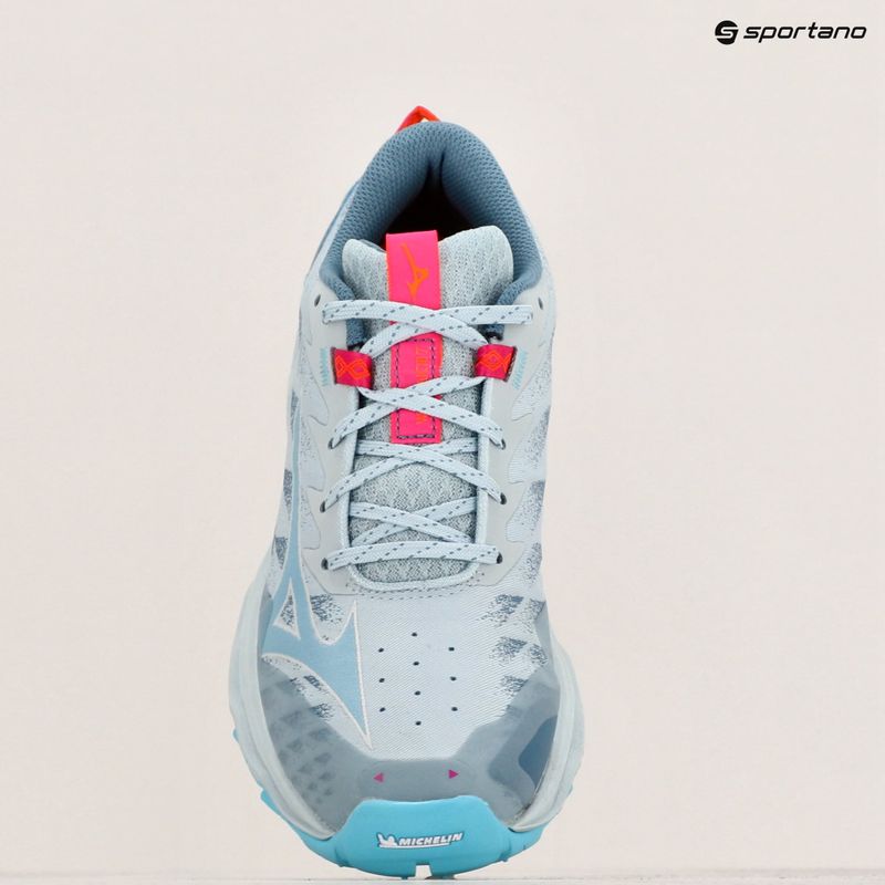 Buty do biegania damskie Mizuno Wave Daichi 7 baby blue/fotgot me not/807c 9
