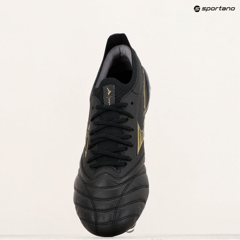 Buty piłkarskie Mizuno Morelia Neo IV Beta SG black/gold/black 9