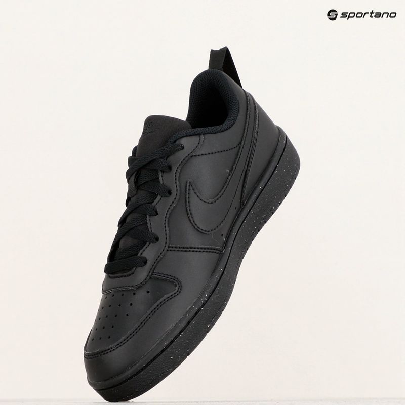 Buty Nike Court Borough Low Recraft black/black/black 9