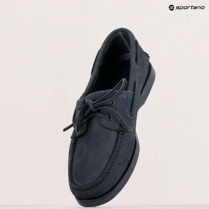 Mokasyny męskie Timberland Classic Boat Shoe dark blue nubuk 10