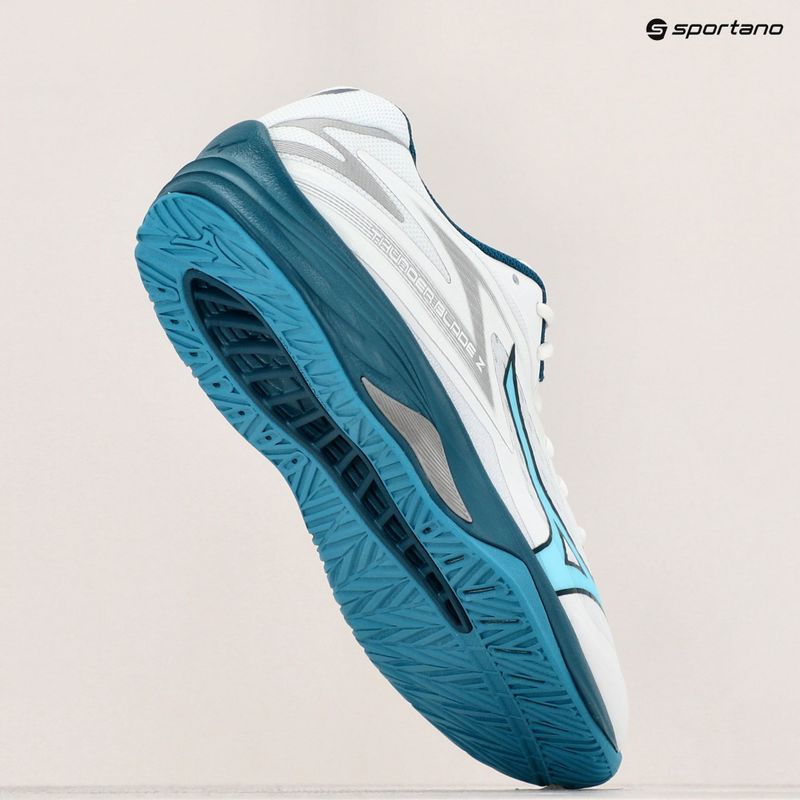 Buty do siatkówki Mizuno Thunder Blade Z white/sailor blue/silver 9