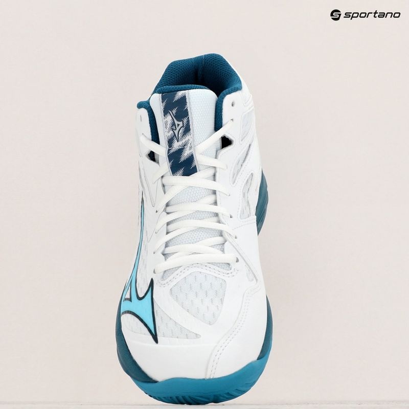 Buty do siatkówki Mizuno Thunder Blade Z Mid white/sailor blue/silver 9