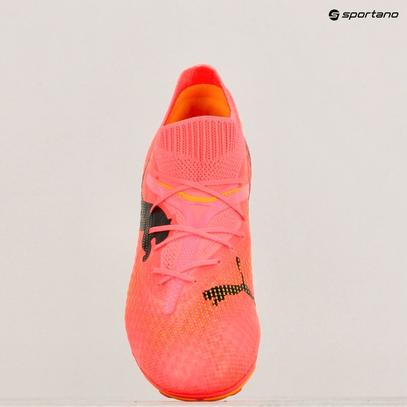 Buty piłkarskie dziecięce PUMA Future 7 Pro FG/AG Jr sunset glow/puma black/sun stream 15