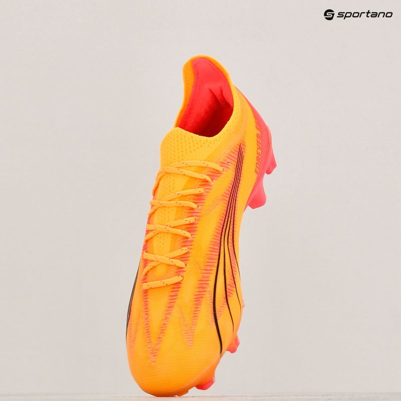 Buty piłkarskie PUMA Ultra Ultimate FG/AG sunset glow/puma black/sun stream 19