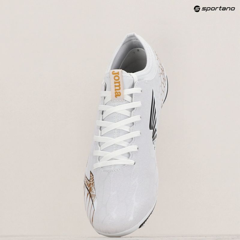 Buty piłkarskie męskie Joma Gol FG white/gold 11
