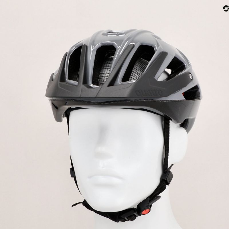 Kask rowerowy UVEX Quatro rhino/black 9