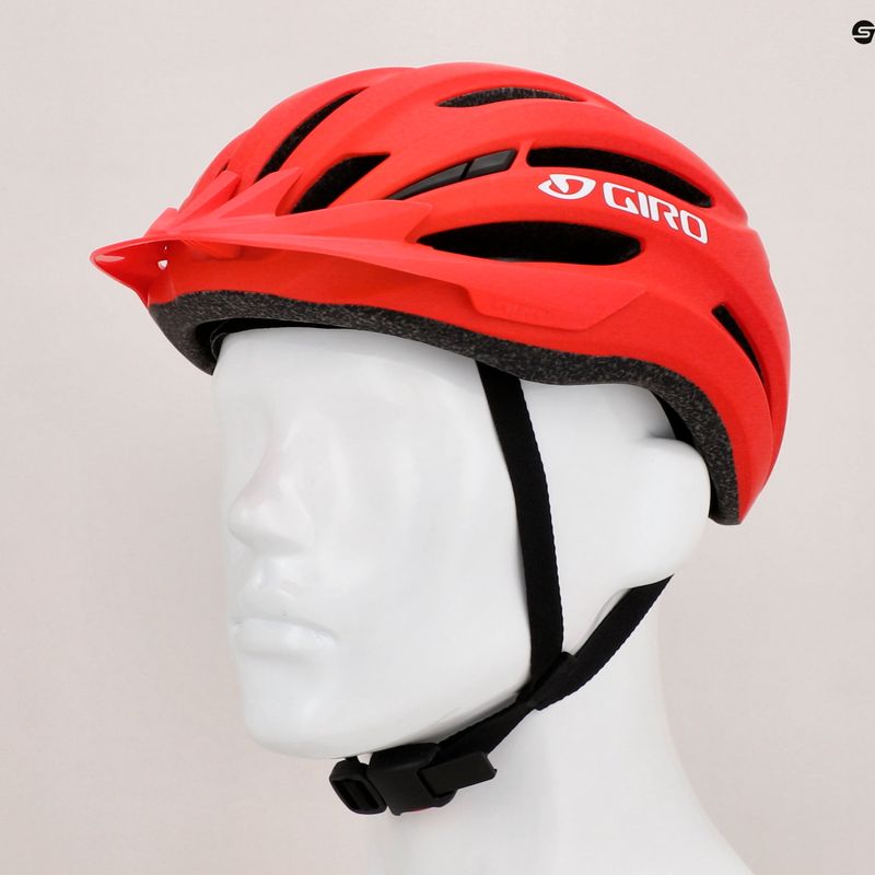 Kask rowerowy Giro Register II matte bright red/white 7