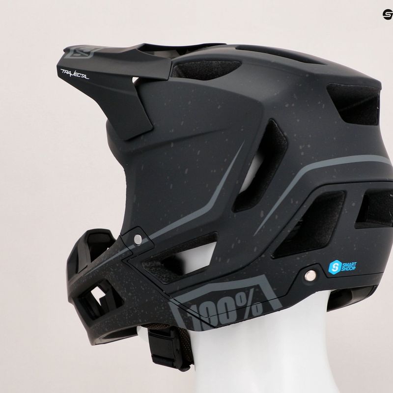 Kask rowerowy 100% Trajecta w/Fidlock black 9