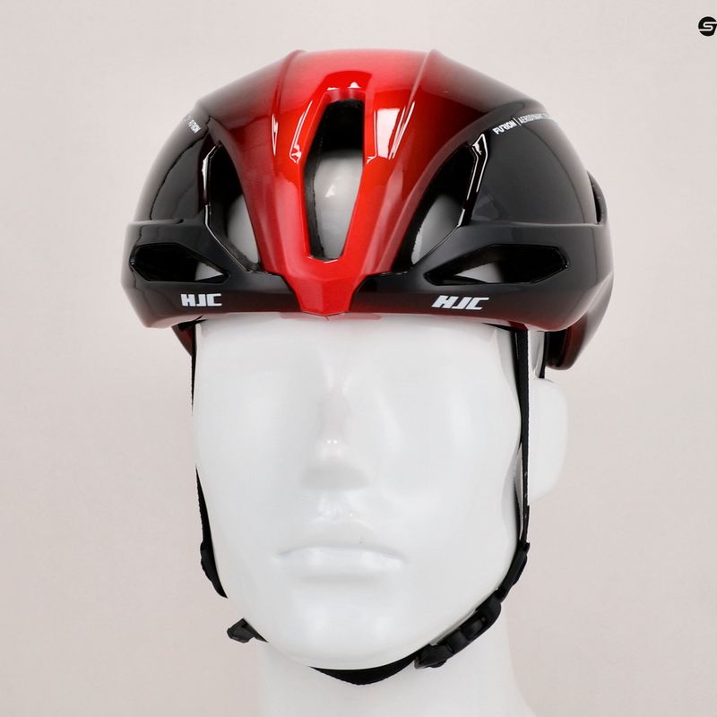 Kask rowerowy HJC Furion 2.0 fade red 12