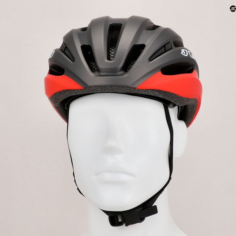 Kask rowerowy Giro Isode II Integrated MIPS matte black/red 10