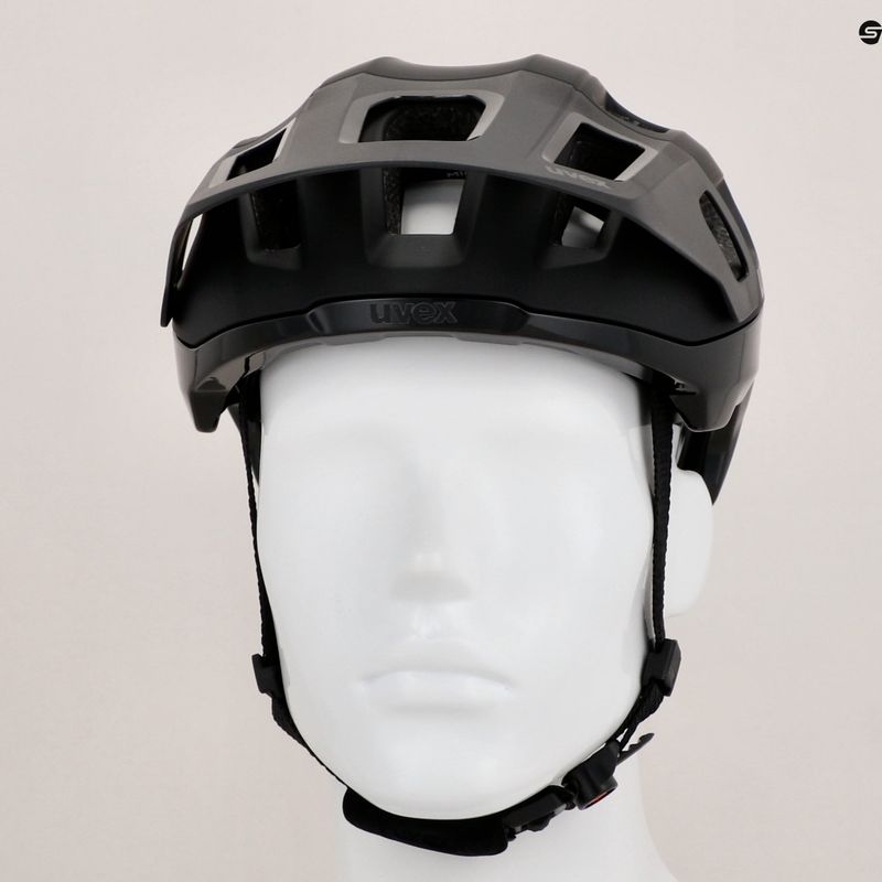 Kask rowerowy UVEX React MIPS 2024 black matte 8