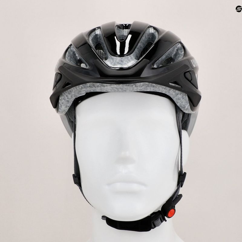 Kask rowerowy UVEX True black/silver 14