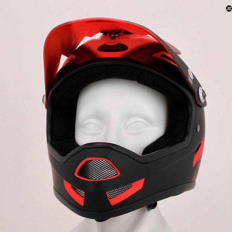 Kask rowerowy Bell Sanction matte red/black 8