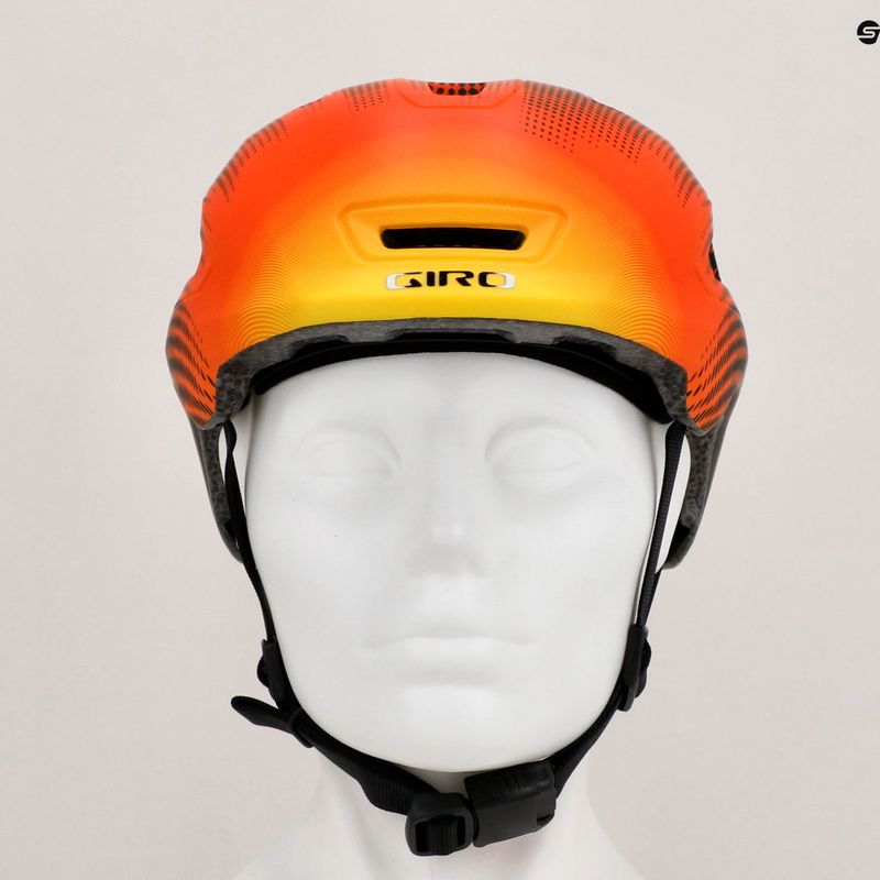Kask rowerowy dziecięcy Giro Scamp II Jr matte orange towers 7