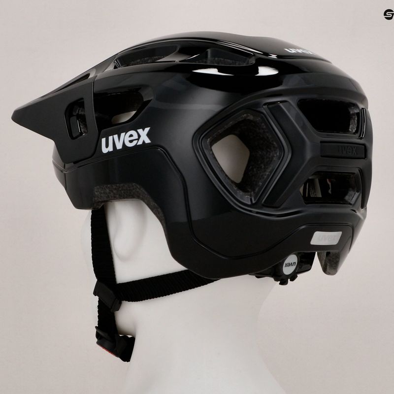 Kask rowerowy dziecięcy UVEX React Jr black 8