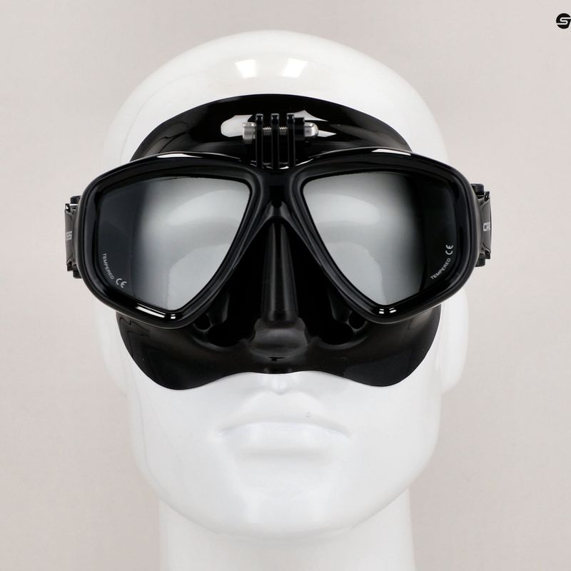 Maska do nurkowania Cressi Action black/black 3