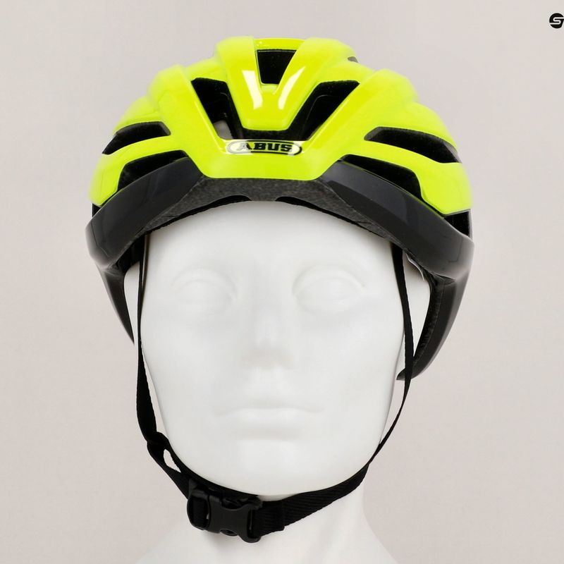 Kask rowerowy ABUS StormChaser neon yellow 9