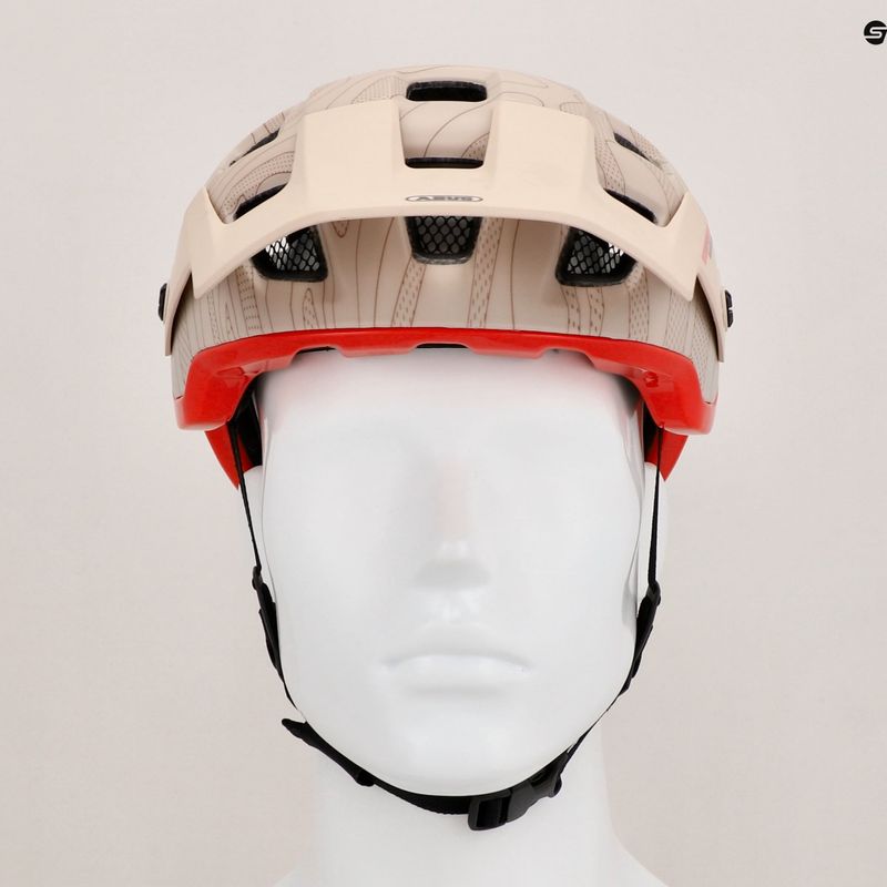 Kask rowerowy ABUS MoDrop dusky camel 9