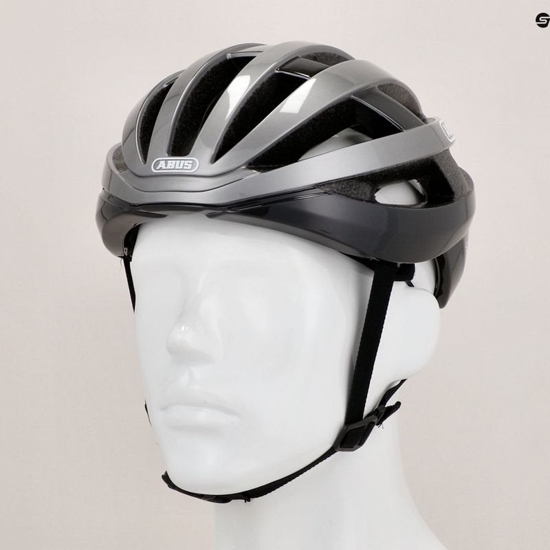 Kask rowerowy ABUS Viantor dark grey 11