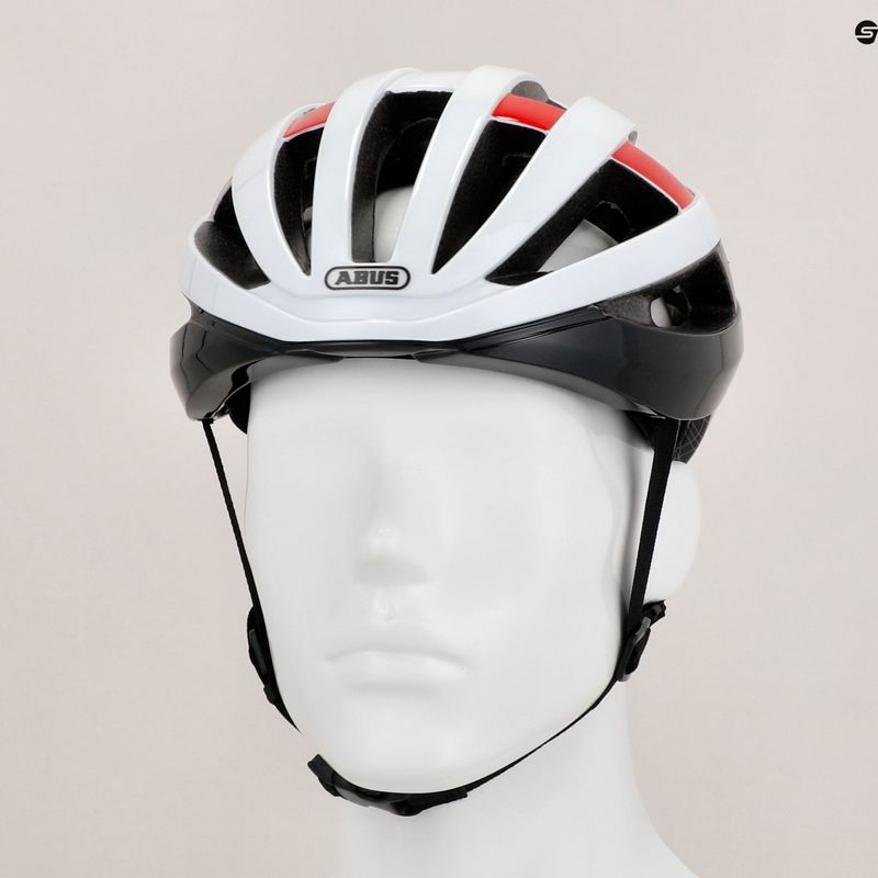 Kask rowerowy ABUS Viantor blaze red 9