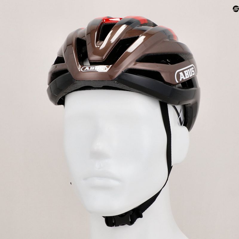 Kask rowerowy ABUS StormChaser metallic copper 9