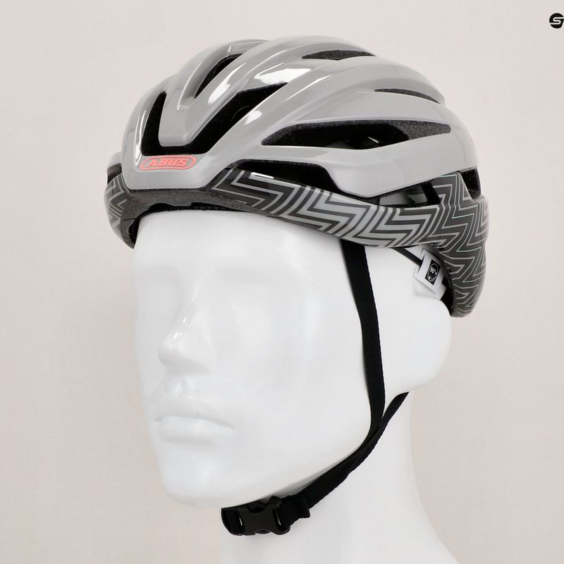 Kask rowerowy ABUS StormChaser zigzag grey 8