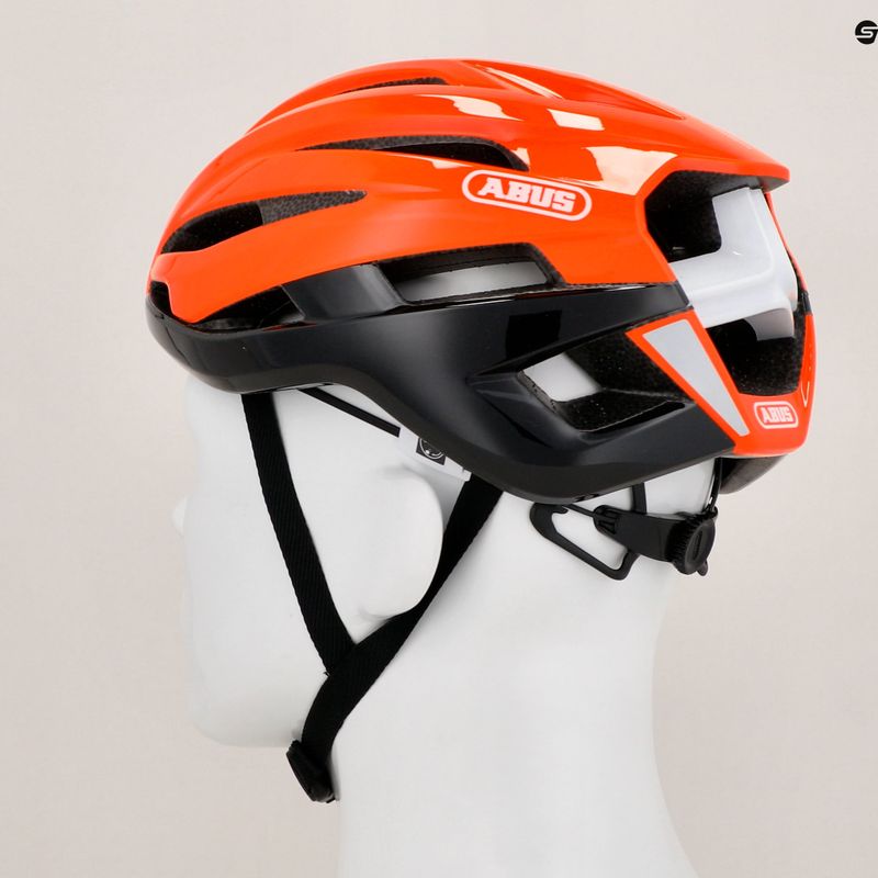 Kask rowerowy ABUS StormChaser shrimp orange 9