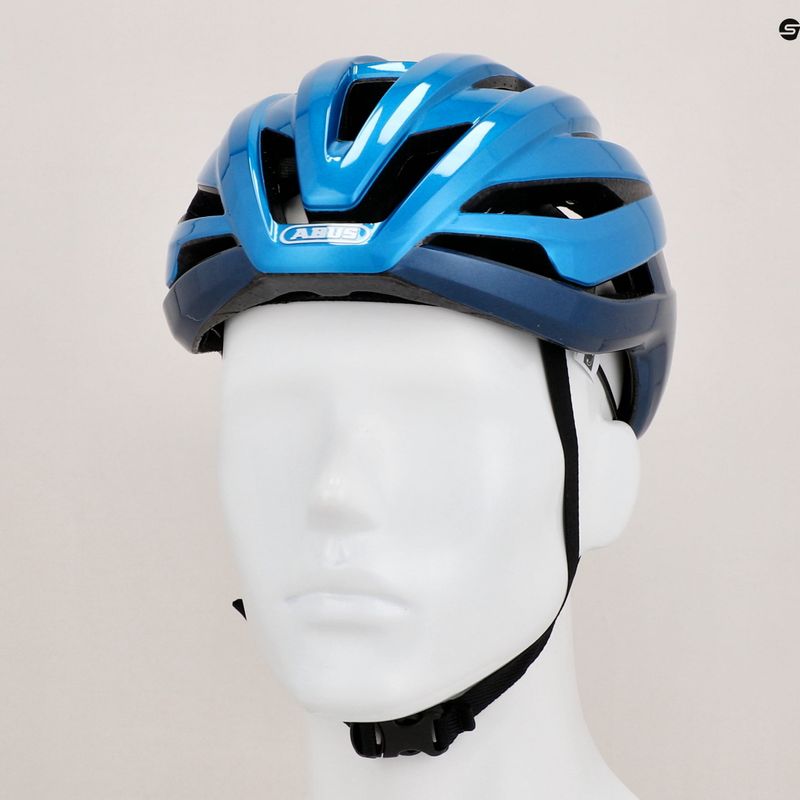 Kask rowerowy ABUS StormChaser steel blue 9